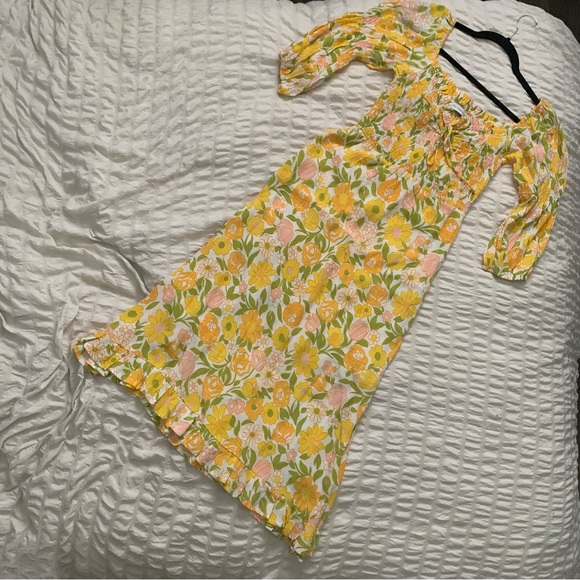 Nora Midi Dress Jolene Floral Print - Picture 3 of 7